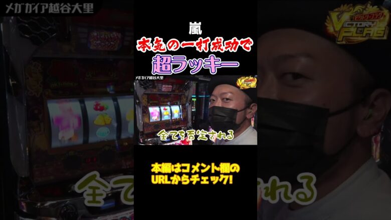 【一打入魂】ドキハナチャンス1Gに賭けた嵐の本気【ビクトリーフラグ第3回】 #shorts