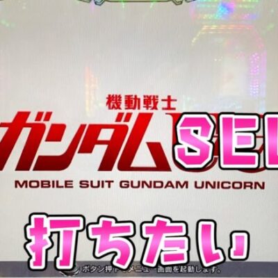 【ガンダムユニコーン】UCじゃなくSEEDが打ちたい、でもダブルオーの方がもっと好きですさらば諭吉【このごみ1727養分】