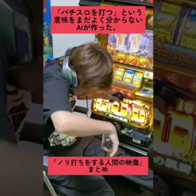 【パチンコ】ノリ打ちが分からないAIが作った映像