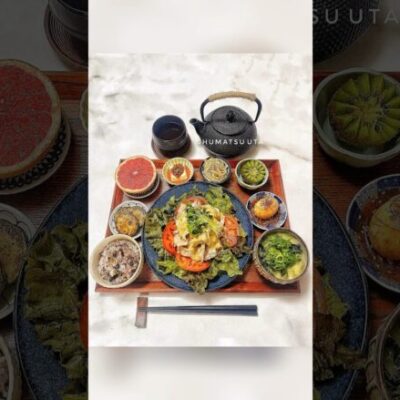 【和食献立】毎日暑いので冷しゃぶサラダをメインに食べたよ【レシピは説明欄に】週末うた#shots 🥝EP60