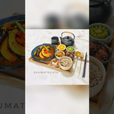 【和食献立】和風スープカレーに夏野菜をたっぷり添えて🥒 週末うたの #shots EP63🥝【副菜レシピはタコときゅうりのキムチ和え】